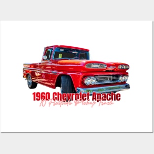 1960 Chevrolet Apache 10 Fleetside Pickup Truck Posters and Art